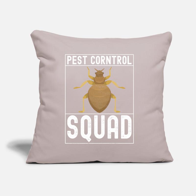 Schädlingsbekämpfung Kammerjäger Sofakissen mit Füllung 45 x 45 cm