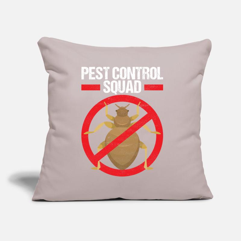 Schädlingsbekämpfung Kammerjäger Sofakissen mit Füllung 45 x 45 cm