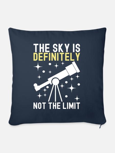 Atronome Astronomie - Sofakissen mit Füllung 45 x 45 cm - Navy