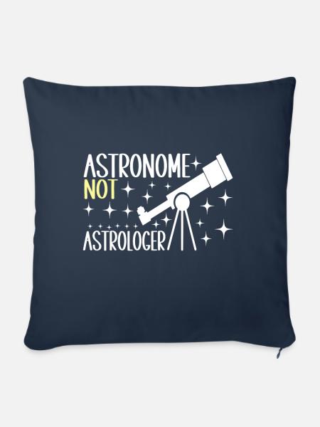 Astronom Astronomie - Sofakissen mit Füllung 45 x 45 cm - Navy