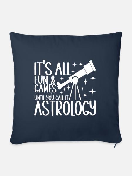 Astronom Astronomie - Sofakissen mit Füllung 45 x 45 cm - Navy