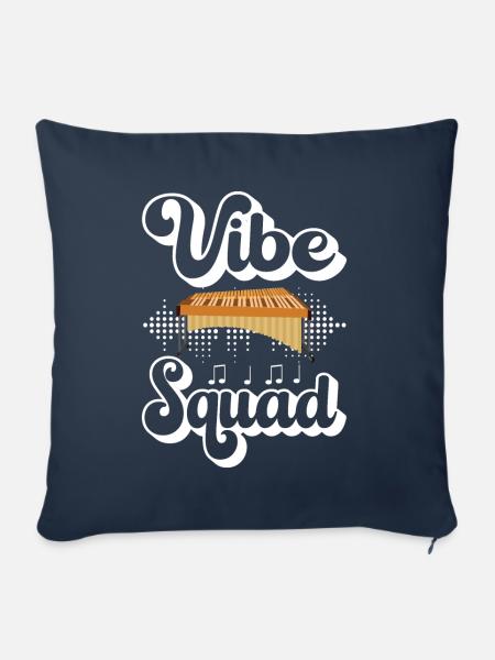 Vibraphon Vibraphonist - Sofakissen mit Füllung 45 x 45 cm - Navy