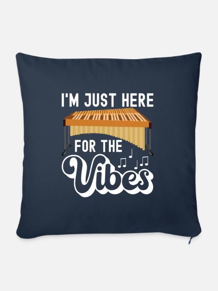 Vibraphon Vibraphonist - Sofakissen mit Füllung 45 x 45 cm - Navy