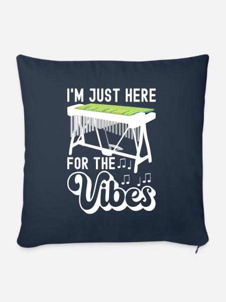 Vibraphon Vibraphonist - Sofakissen mit Füllung 45 x 45 cm - Navy