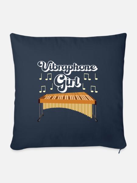Vibraphon Vibraphonist - Sofakissen mit Füllung 45 x 45 cm - Navy