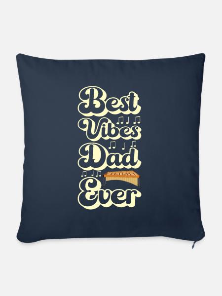 Vibraphon Vibraphonist - Sofakissen mit Füllung 45 x 45 cm - Navy