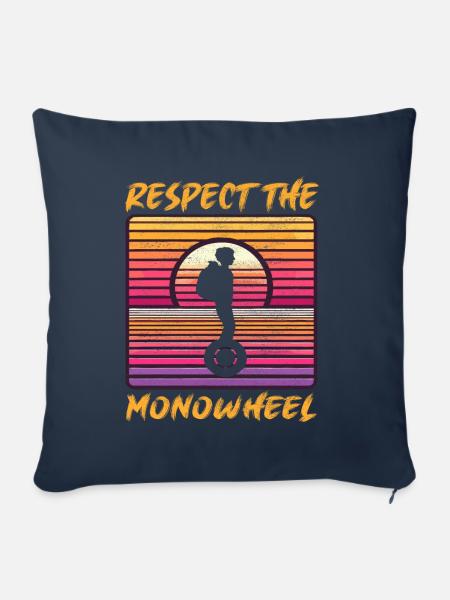 EUC Monowheel - Sofakissen mit Füllung 45 x 45 cm - Navy