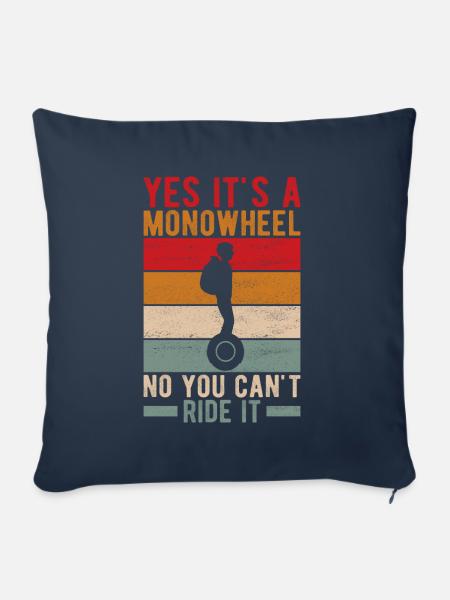 EUC Monowheel - Sofakissen mit Füllung 45 x 45 cm - Navy