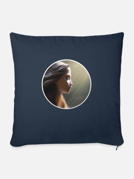 All Mine - Sofakissen mit Füllung 45 x 45 cm - Navy