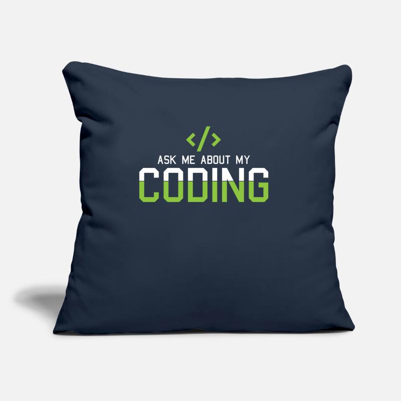 Hacking Programmer Hacker Code Coding Gift Sofa pillow with filling 45cm x 45cm