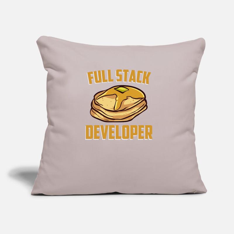 Full Stack Developer - Computer Science Programmer Sofa pillow with filling 45cm x 45cm