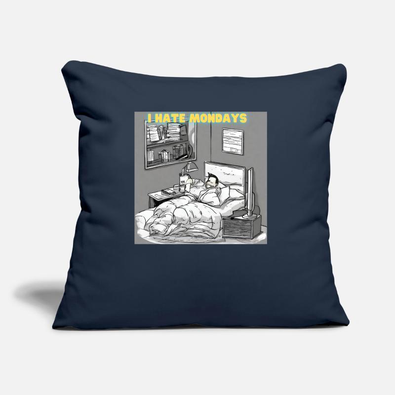 Morgenmuffel oder Langschläfer? Sofakissen mit Füllung 45 x 45 cm