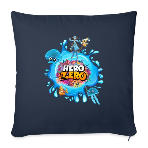 Season of Water - Sofa pillow with filling 45cm x 45cm