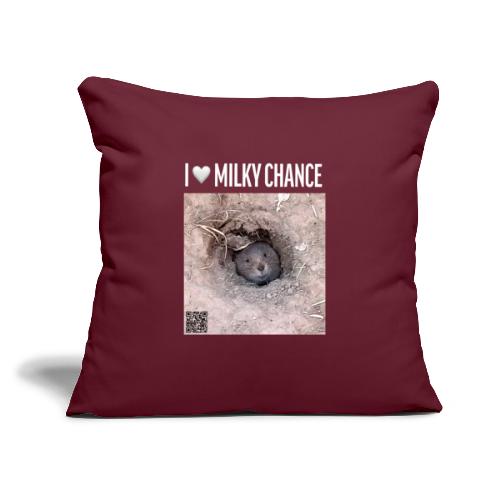 I love Milky Chance - Sofakissen mit Füllung 45 x 45 cm