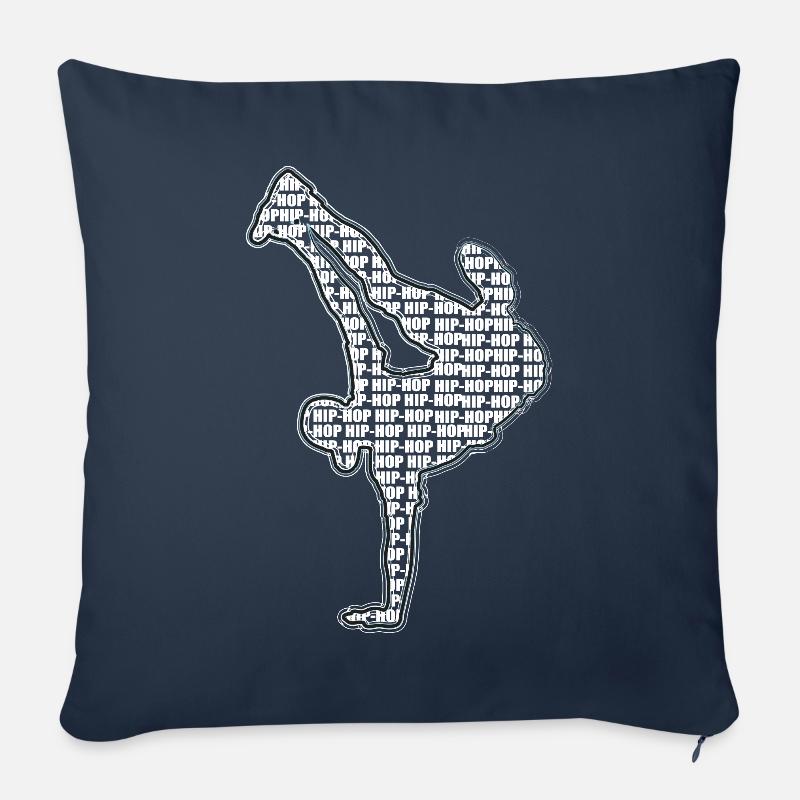 Breakdance - Sofakissen mit Füllung 45 x 45 cm - Navy