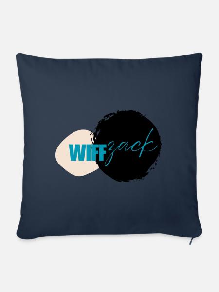 WIFFzack - Sofakissen mit Füllung 45 x 45 cm - Navy