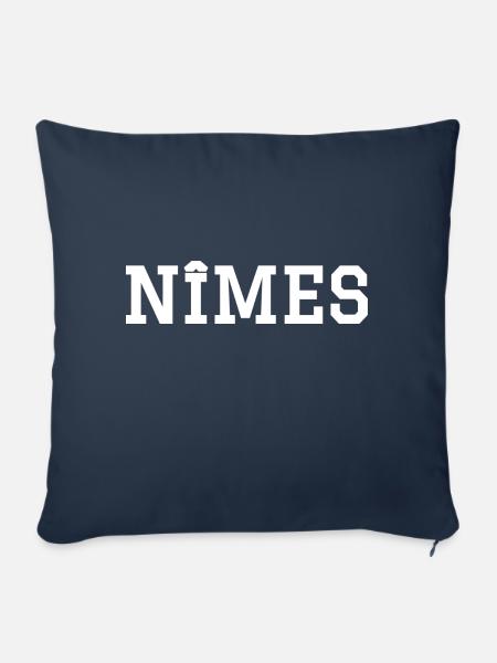 Nîmes - Sofakissen mit Füllung 45 x 45 cm - Navy