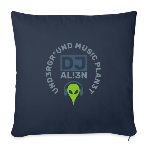 DJ Underground Music Planet Aliens - Sofa pillow with filling 45cm x 45cm