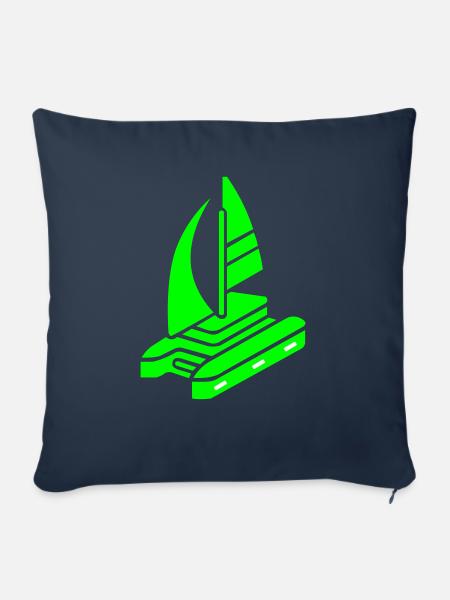 Vektor Kat - Sofakissen mit Füllung 45 x 45 cm - Navy