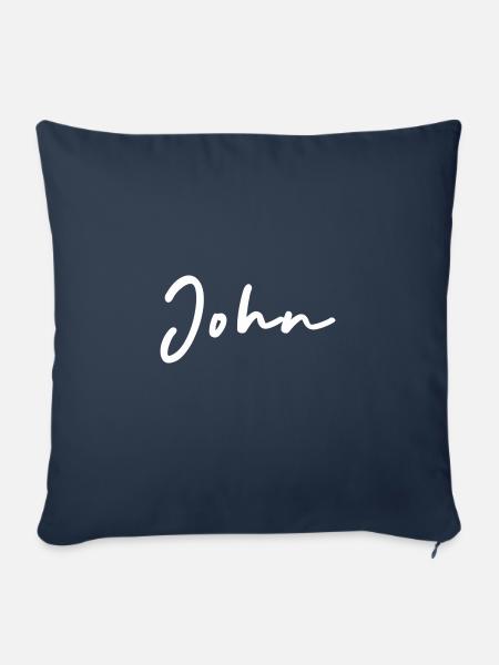 Klo - Sofakissen mit Füllung 45 x 45 cm - Navy