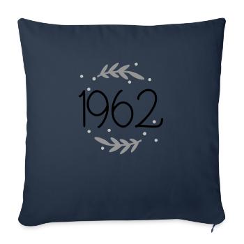 Chemise (1962) - Coussin et housse de 45 x 45 cm - bleu marine - Devant