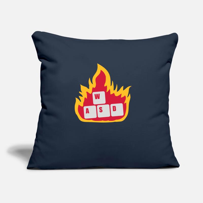 Nerd Computer WASD Clavier Coussin et housse de 45 x 45 cm