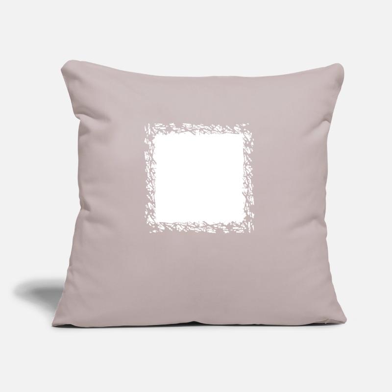 splinter broken border frame scratch cracks Sofa pillow with filling 45cm x 45cm