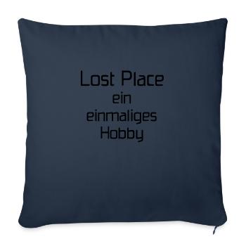 Urbex - Sofakissen mit Füllung 45 x 45 cm - Navy - Vorne