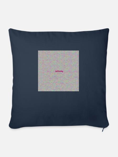 Infinity Hallyday - Sofakissen mit Füllung 45 x 45 cm - Navy