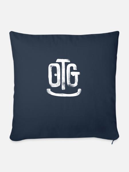 otg - Sofakissen mit Füllung 45 x 45 cm - Navy