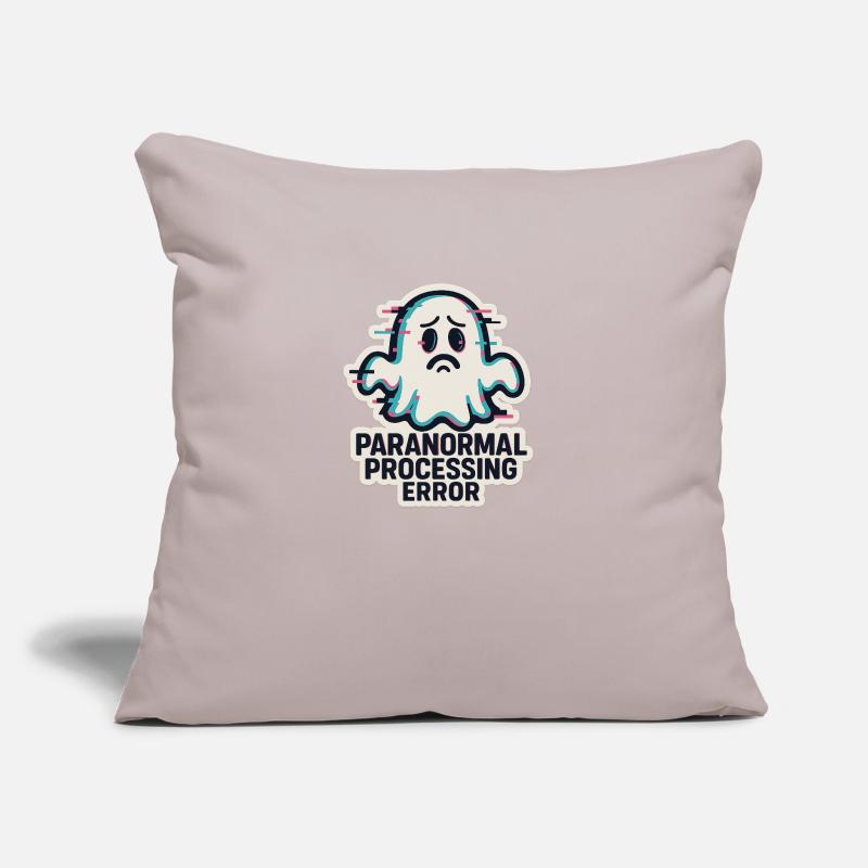 Paranormal Processing Error - Glitchy Ghost Sofakissen mit Füllung 45 x 45 cm