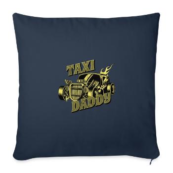 TAXI Daddy - Sofakissen mit Füllung 45 x 45 cm - Navy - Vorne