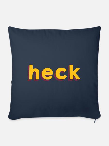 Heck Grafik - Sofakissen mit Füllung 45 x 45 cm - Navy