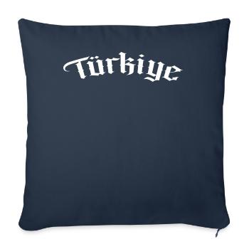 Türkiye Türkei - Sofakissen mit Füllung 45 x 45 cm - Navy - Vorne
