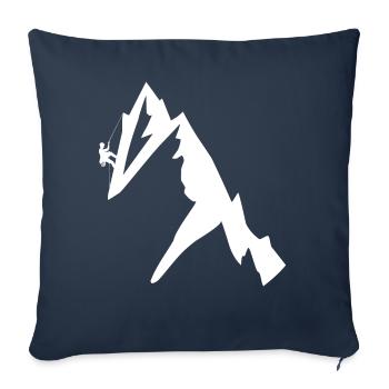 Klettern - Sofakissen mit Füllung 45 x 45 cm - Navy - Vorne