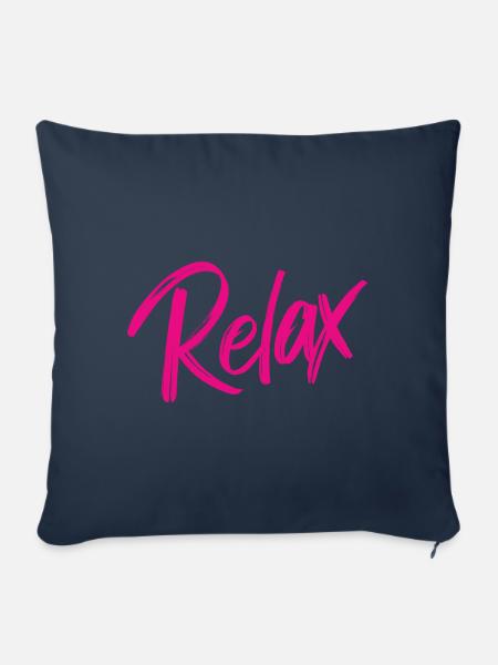 relax pink - Sofakissen mit Füllung 45 x 45 cm - Navy