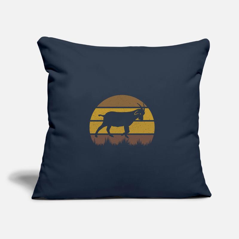 Goat Sofa pillow with filling 45cm x 45cm