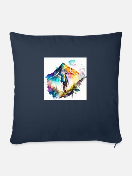 Traumwelt - Sofakissen mit Füllung 45 x 45 cm - Navy