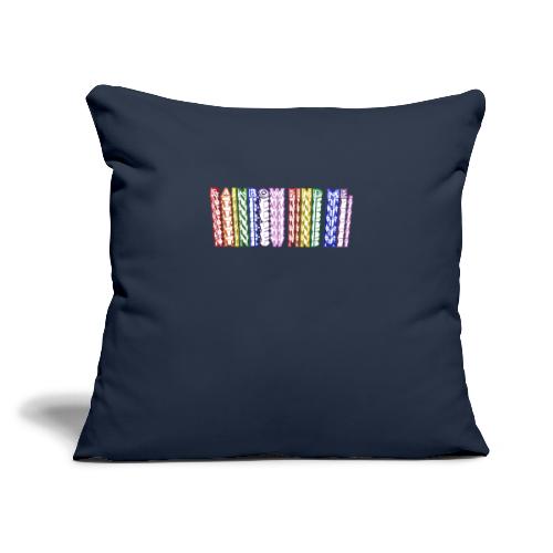 Rainbow Find Me - Sofa pillow with filling 45cm x 45cm
