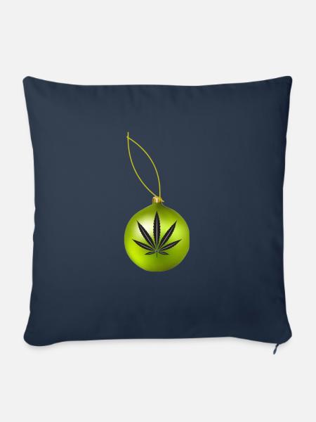 Unkraut Baubel - Sofakissen mit Füllung 45 x 45 cm - Navy