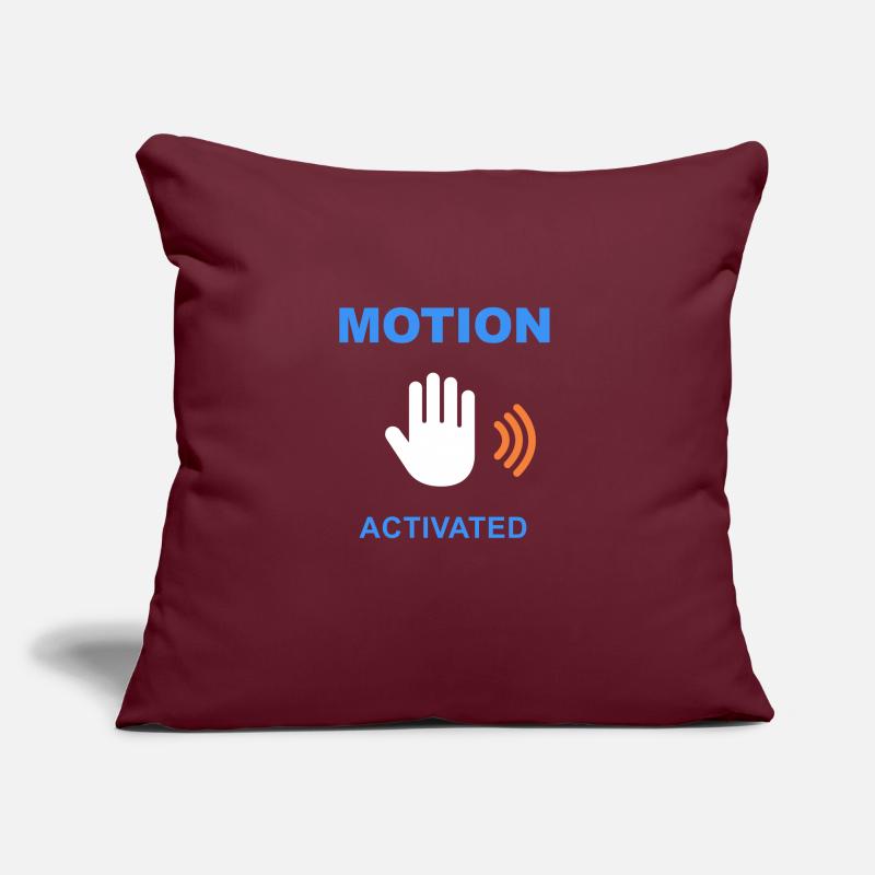 Motion Activated Sofa pillow with filling 45cm x 45cm
