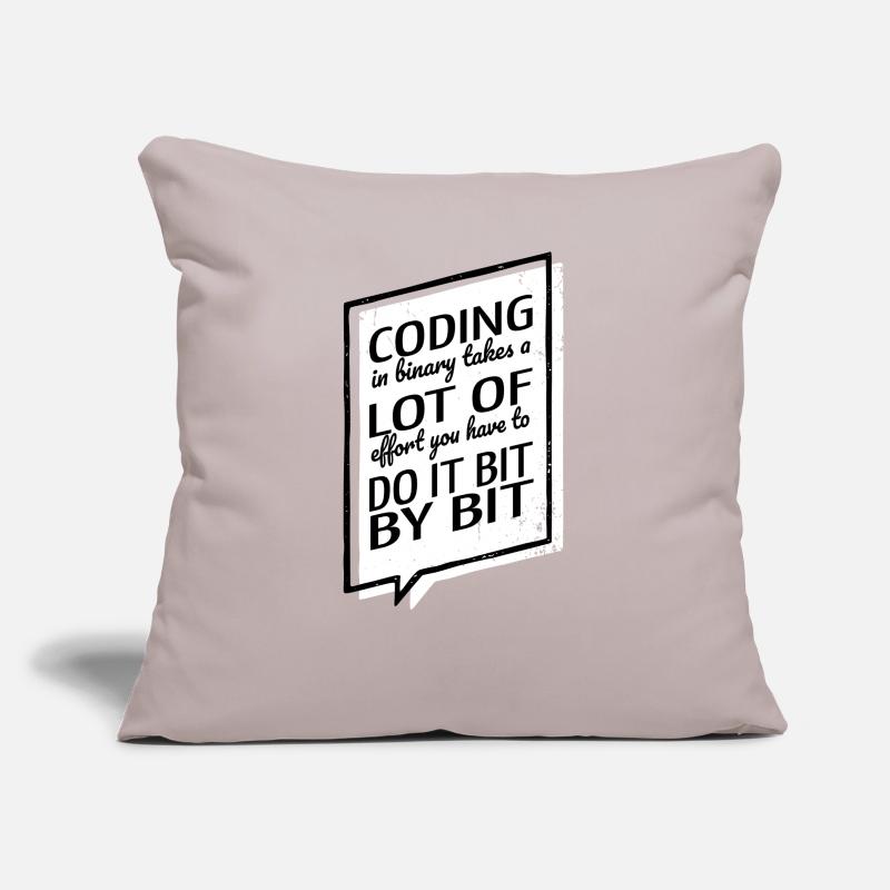 Computers Quote C Sharp Programming Sofa pillow with filling 45cm x 45cm