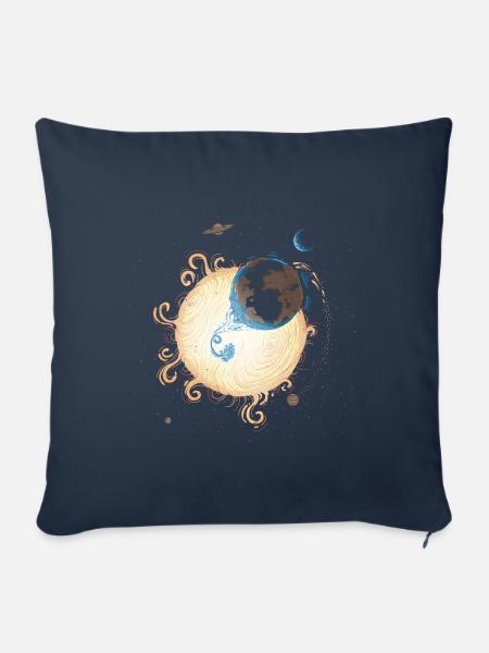 Gravity - Sofakissen mit Füllung 45 x 45 cm - Navy