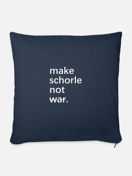 schorle IIII - Sofakissen mit Füllung 45 x 45 cm - Navy