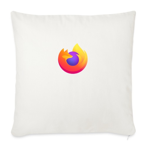 Firefox - Coussin et housse de 45 x 45 cm