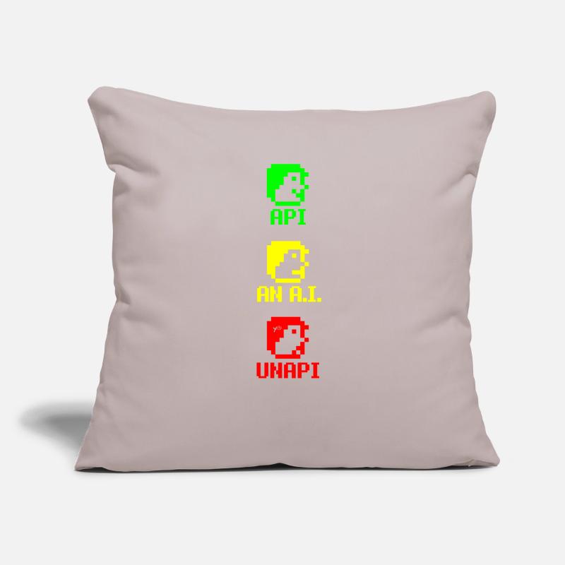 API UNAPI ORI Coussin et housse de 45 x 45 cm