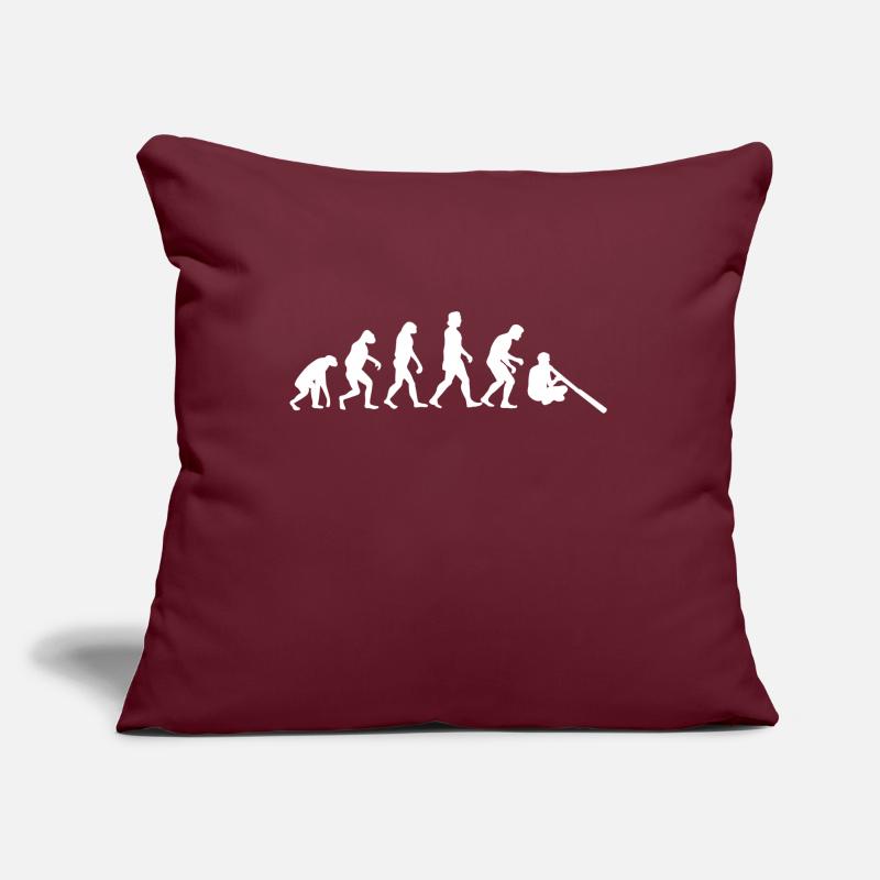 Didgeridoo evolution Sofa pillow with filling 45cm x 45cm