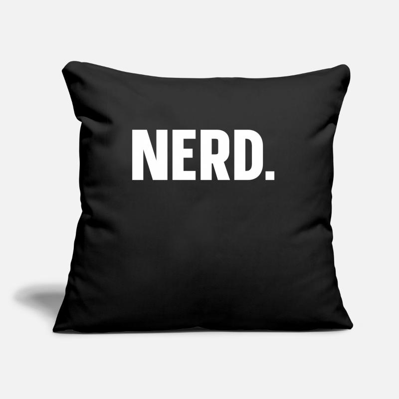 NERD tout simplement nerd Coussin et housse de 45 x 45 cm