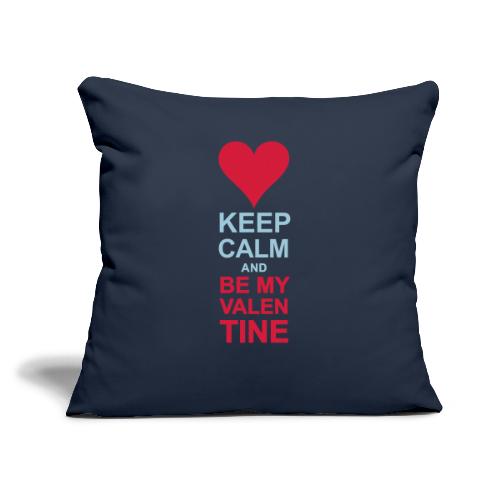 Be my quiet Valentine - Sofa pillow with filling 45cm x 45cm