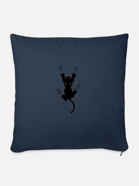 cat - Sofakissen mit Füllung 45 x 45 cm - Navy